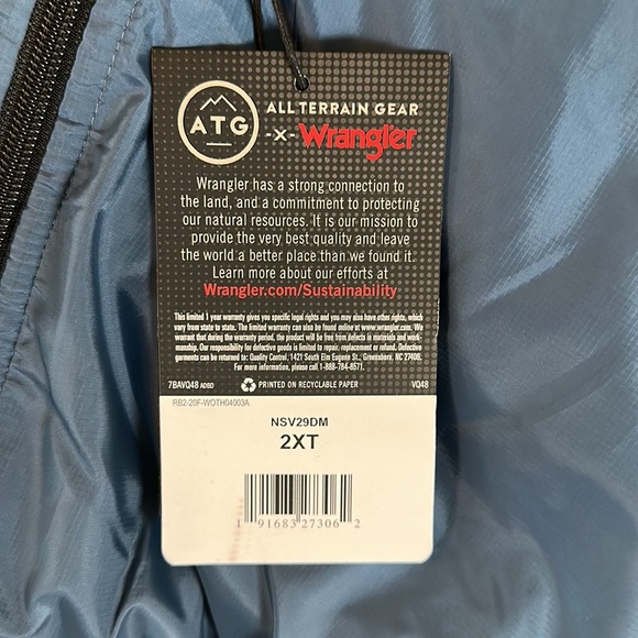 ATG By Wrangler Men's Reversible Classic Jacket